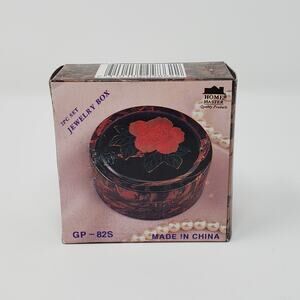 NIB Home Master 2 Hand Painted Nesting Jewelry Box